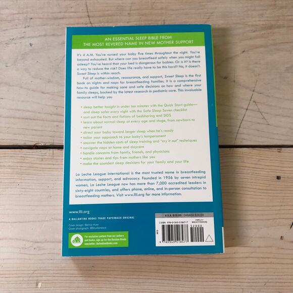Sweet Sleep Book Nighttime and Naptime Strategies for the Breastfeeding Family - Picture 4 of 4